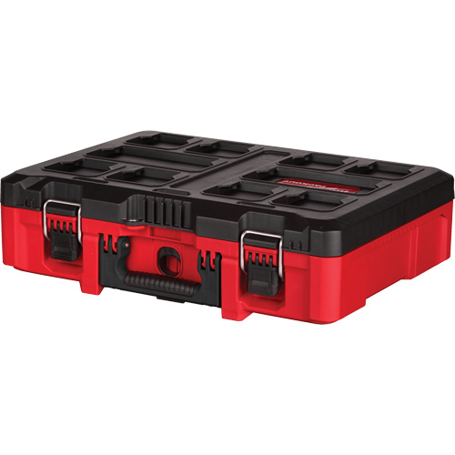 Packout Tool Case with Customizable Insert, 20-7/10" x 15-1/5" x 6-1/5", Black/Red M & M Nord Ouest Inc