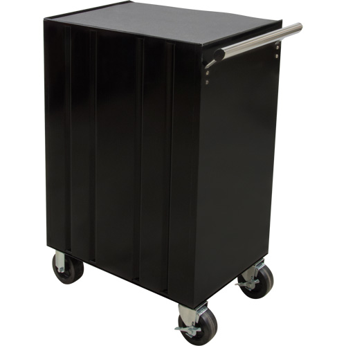 Industrial Tool Cart, 7 Drawers, 27" W x 18-3/4" D x 39" H, Black M & M Nord Ouest Inc