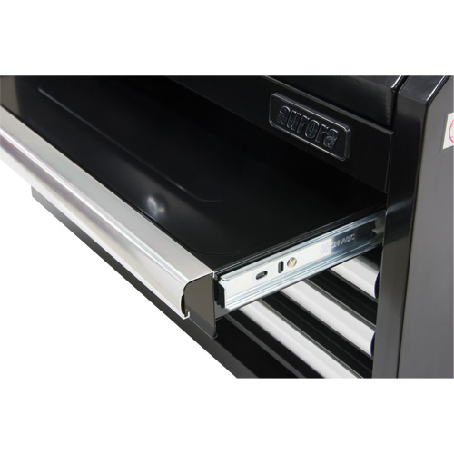 Coffre &agrave; outils industriel, 26" la, 4 tiroirs, Noir M & M Nord Ouest Inc