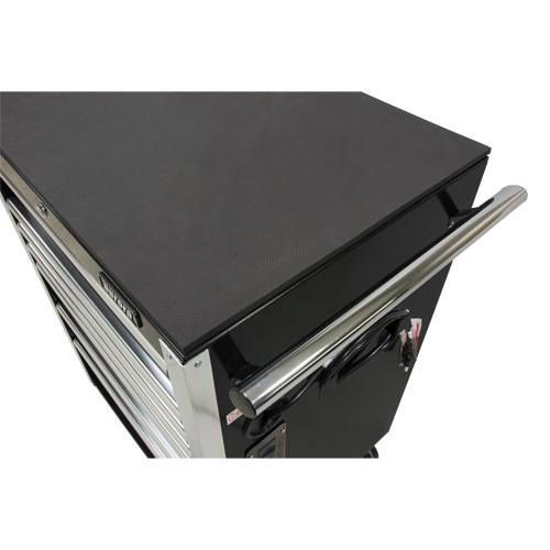 Chariot &agrave; outils &agrave; usage intensif, 7 tiroirs, 28" la x 22" p x 42-3/8" h, Noir M & M Nord Ouest Inc