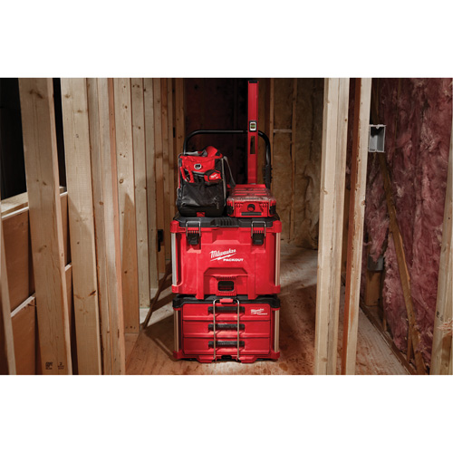 Boîte &agrave; outils Packout, 15-1/2" x 21-4/5" x 16-9/10", Noir/Rouge M & M Nord Ouest Inc