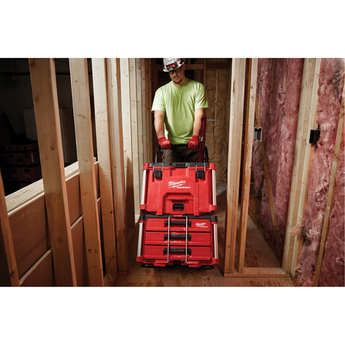 Boîte &agrave; outils Packout, 15-1/2" x 21-4/5" x 16-9/10", Noir/Rouge M & M Nord Ouest Inc