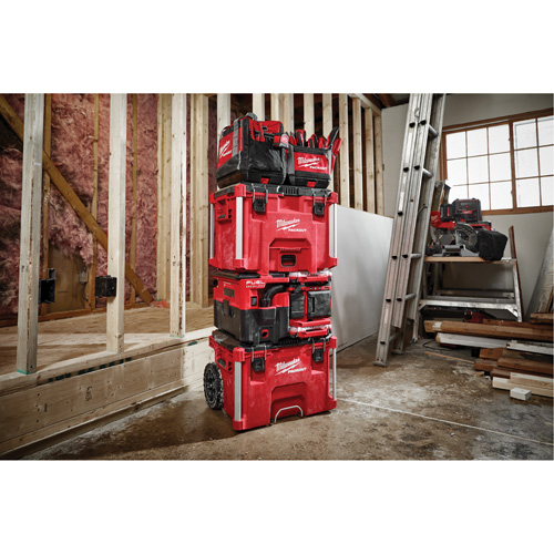 Boîte &agrave; outils Packout, 15-1/2" x 21-4/5" x 16-9/10", Noir/Rouge M & M Nord Ouest Inc