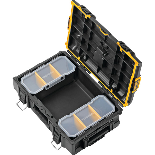 ToughSystem&reg; 2.0 Toolbox, 21-3/4" x 14-3/4" x 7", Black M & M Nord Ouest Inc
