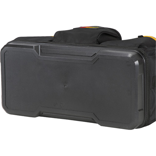 Sac &agrave; outils fourre-tout Big-Mouth &agrave; base moul&eacute;e, Polyester balistique, 23 pochettes, Noir/Bleu M & M Nord Ouest Inc