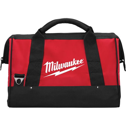 Soft Sided Contractor's Bag, Black/Red M & M Nord Ouest Inc