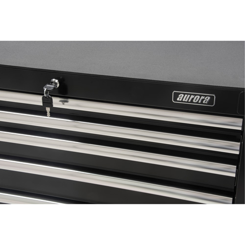 Industrial Tool Cart, 6 Drawers, 39" W x 20-4/5" D x 38-1/2" H, Black M & M Nord Ouest Inc