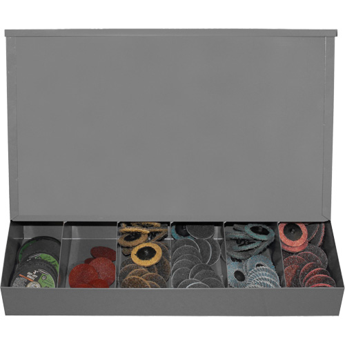 Gravity Feed Dispenser with Lid M & M Nord Ouest Inc