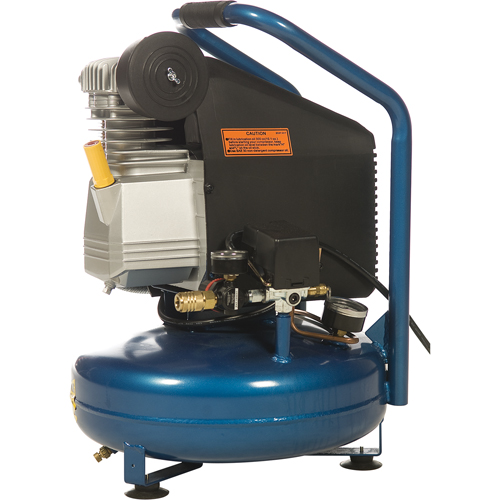 Portable Contractor Series Compressors - Oil Lube, Direct Drive, Electric, 3.3 Gal. (4 US Gal), 125 PSI, 115/1 V M & M Nord Ouest Inc