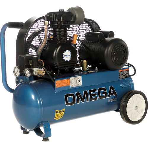 Compresseurs d'air s&eacute;rie professionnelle, &eacute;lectrique, 9,2 gal. (11 gal. US), 125 PSI, 115/1 V M & M Nord Ouest Inc