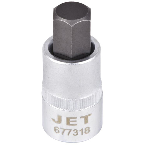 Douille &agrave; embout, Hexagonale, 1/2" x 2" lo, Prise 1/2" M & M Nord Ouest Inc