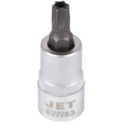 Douille embout &agrave; inviolable, Torx inviolable, T-45 x 2" lo, Prise 3/8" M & M Nord Ouest Inc