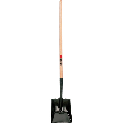 Square Point Shovel, Wood, Tempered Steel Blade, Straight Handle, 42" Long M & M Nord Ouest Inc