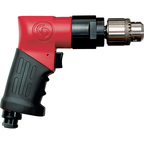 Perceuses non r&eacute;versibles, 21 pi³/min, 1/4" NPTF, 89 dBA, 3/8" mandrin, Avec cl&eacute; M & M Nord Ouest Inc