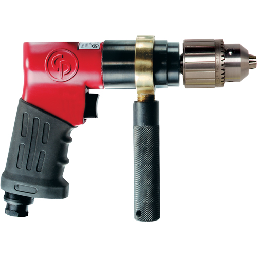 Perceuse r&eacute;versible, 15 pi³/min, 1/4" NPTF, 3/8" mandrin M & M Nord Ouest Inc