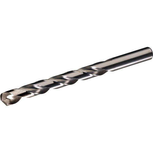 Heavy-Duty Jobber Length Drill Bit for Aircraft, High Speed Steel, A, 3-7/8" L, 2-10/16" Flute, 135° Point Angle M & M Nord Ouest Inc