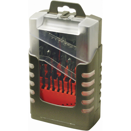 CLE-FORCE Drill Sets, 25 Pieces, High Speed Steel M & M Nord Ouest Inc