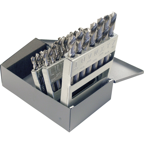 Jeux de forets, 26 morceaux, Acier rapide M & M Nord Ouest Inc