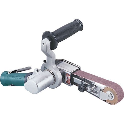 Ponceuses &agrave; ruban Mini-Dynafile III, 1/4" - 1" x 18", 32 pi³/min, 1/4" NPT M & M Nord Ouest Inc