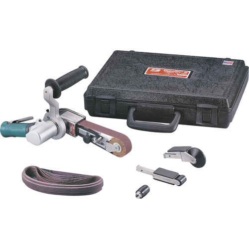 Ponceuses &agrave; ruban Mini-Dynafile III, 1/4" - 1", 1/4" NPTF M & M Nord Ouest Inc