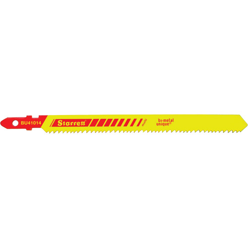 Lames pour scie sauteuse Unified Shank, Bim&eacute;tal, 4" lo, 10-14 dents par pouce M & M Nord Ouest Inc