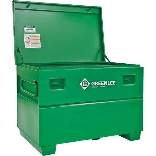 Coffre de chantier, 48" x 30" x 30", Acier, Vert M & M Nord Ouest Inc