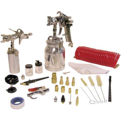 43-Pc. Spray Gun Kits M & M Nord Ouest Inc