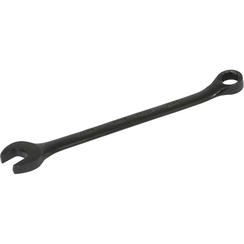 Cl&eacute; mixte &agrave; tige plate, 12 pans, 11 mm, Fini Oxyde noir M & M Nord Ouest Inc
