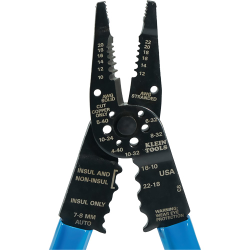 Outils polyvalents &agrave; bec long, 8-1/4" lo, 10 - 22 AWG M & M Nord Ouest Inc