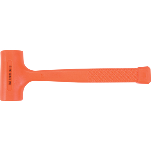 Dead Blow Hammer, 16 oz., Textured Grip, 11-3/4" L M & M Nord Ouest Inc