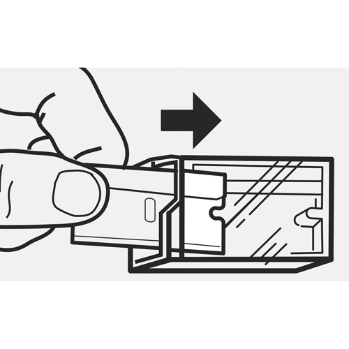 Glass Scraper Blade, High-Carbon Steel Blade M & M Nord Ouest Inc