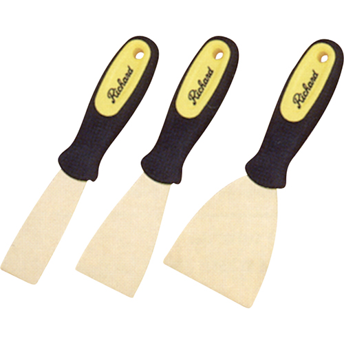Couteaux rigides pour mastic, 1-1/4", Lame en Laiton M & M Nord Ouest Inc