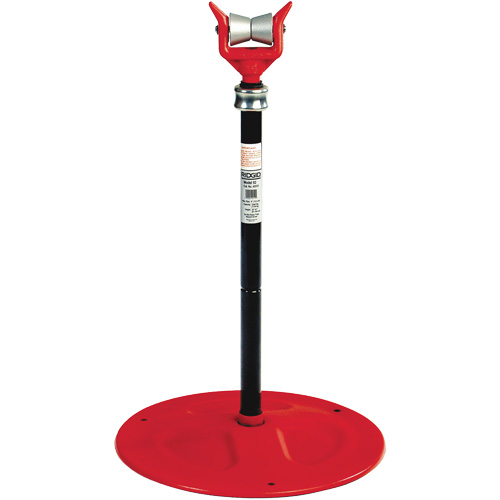 Adjustable Pipe Support #92, 81-104 cm Height Adjustment, 150 mm Max. Pipe Capacity, 2500 lbs. Max. Weight Capacity M & M Nord Ouest Inc
