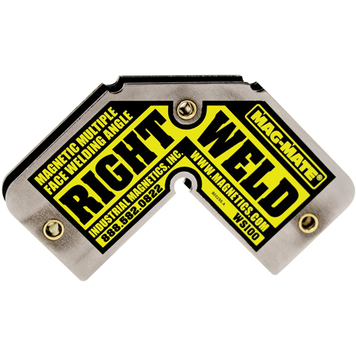 Magnetic Welding Squares, 5-1/2" L x 5/8" W x 2-7/8" H, 40 lbs. M & M Nord Ouest Inc