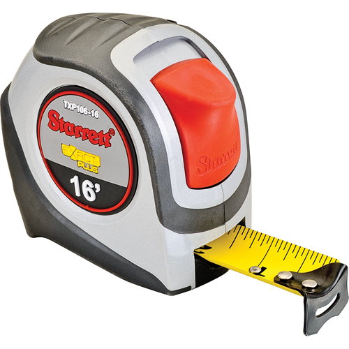 Ruban &agrave; mesurer de poche Exact Plus, 1" x 16', Marques de goujon 1/16" M & M Nord Ouest Inc