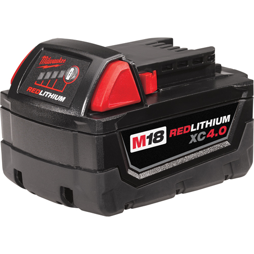M18 Redlithium Battery, Lithium-Ion, 18 V, 4 A M & M Nord Ouest Inc