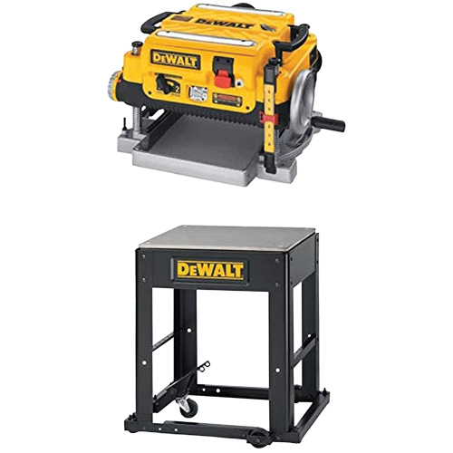 2-Speed Thickness Planer with Stand, 19-3/4" W x 22-1/2" L x 13-1/2" H, 20000 RPM No Load Speed M & M Nord Ouest Inc