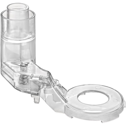 Adaptateur d'extracteur de poussi&egrave;re pour toupie &agrave; base plongeante M & M Nord Ouest Inc