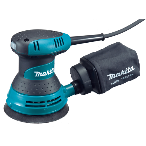 Random Orbit Palm Sanders, 5" x 5" Sand Paper, 3 A, 120 V, 12 000 OPM M & M Nord Ouest Inc