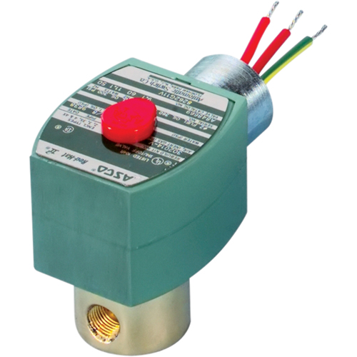 2-Way Direct Acting Solenoid Valves, 1/8" Pipe, 140 PSI M & M Nord Ouest Inc