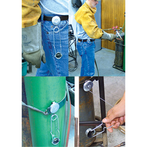 Retractor for Gas Torch Striker M & M Nord Ouest Inc