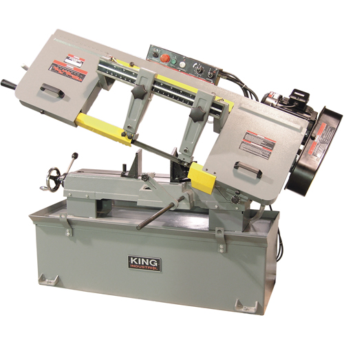 Scies &agrave; ruban pour le m&eacute;tal, Horizontal, Capacit&eacute; de coupe Rond 10" et rectangulaire 10" x 18" M & M Nord Ouest Inc