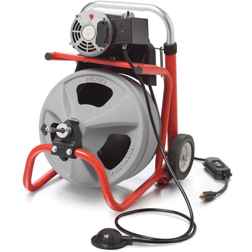 D&eacute;boucheur de drain K-400 avec cble C-31 IW, &eacute;lectrique, 3/8" M & M Nord Ouest Inc
