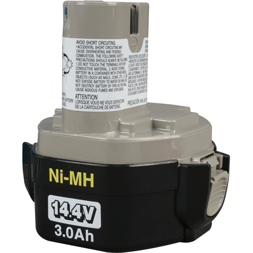 Battery, Ni-MH, 14.4 V, 3 A M & M Nord Ouest Inc