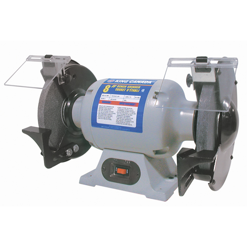 Bench Grinders, 8" Wheel Diameter, 1-1/2 HP, 3450 RPM M & M Nord Ouest Inc