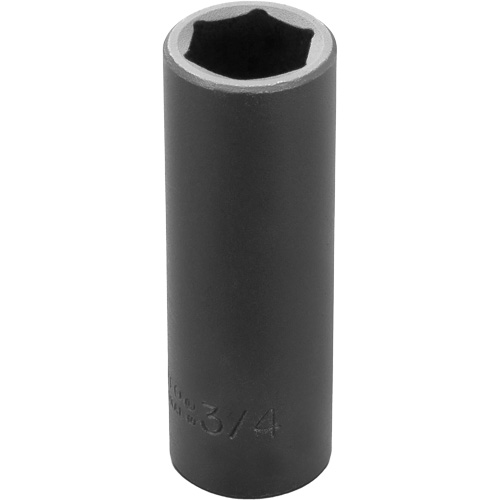 Douille, Chocs, 3/4", Prise 1/2", 6 pans, Profond M & M Nord Ouest Inc