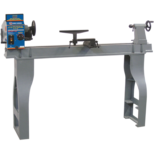 Tours &agrave; bois 14" x 43" &agrave; vitesse variable & affichage num&eacute;rique M & M Nord Ouest Inc