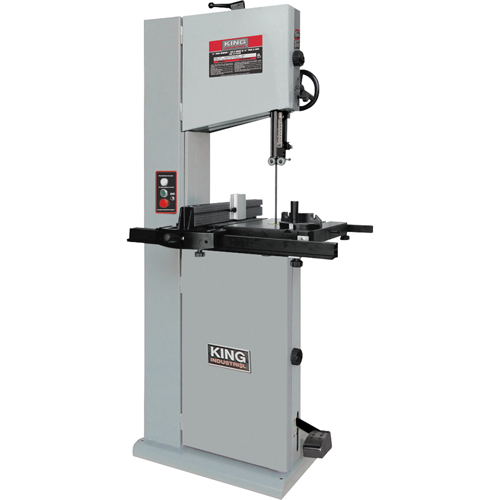 Scies &agrave; ruban de 14" pour le bois avec capacit&eacute; de d&eacute;doublement de 12", Vertical, 220 V M & M Nord Ouest Inc