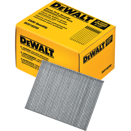 16 Gauge Straight Finish Nails M & M Nord Ouest Inc