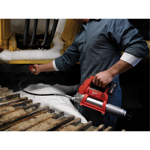 M12 Cordless Grease Gun (Tool Only), Lithium-Ion, 12 V M & M Nord Ouest Inc